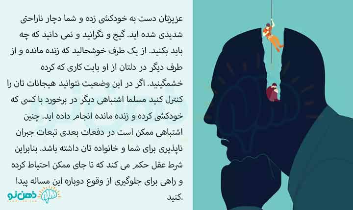 رفتار با کسی که خودکشی کرده و زنده مانده