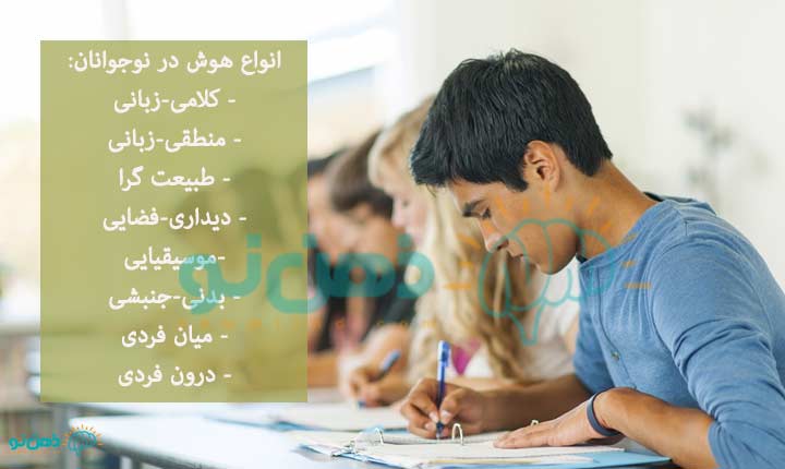 انواع استعدادیابی نوجوانان