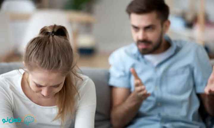 شوهر بد دهن و عصبی