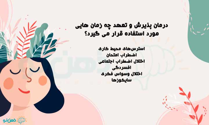 بیماری های مرتبط با درمان مبتنی بر پذیرش و تعهد