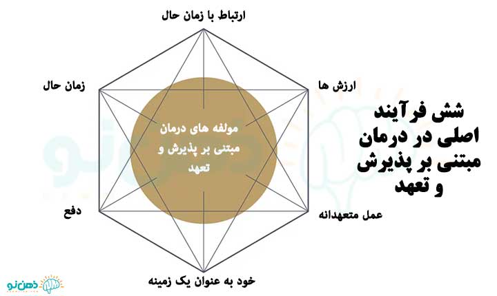 فرایندهای درمان مبتنی بر پذیرش و تعهد