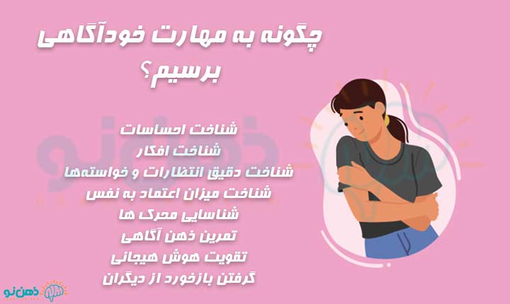 چگونگی کسب مهارت خودآگاهی