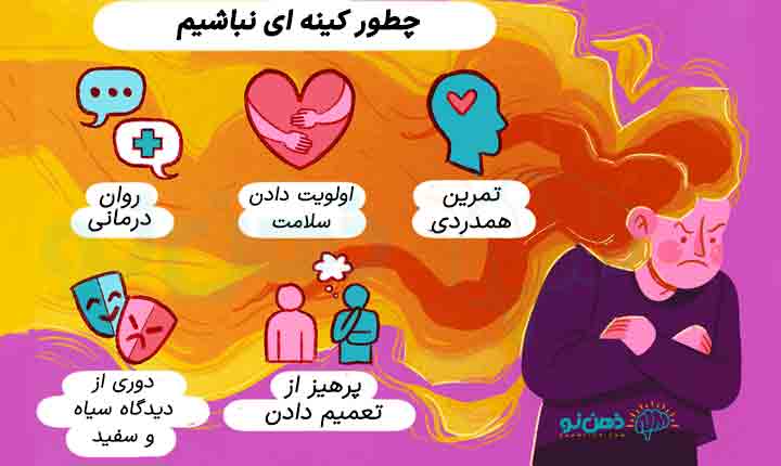 چطور آدم کینه ای نباشیم