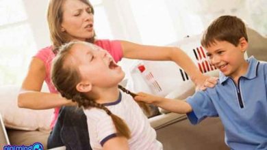 دخالت والدین در دعوای بچه ها