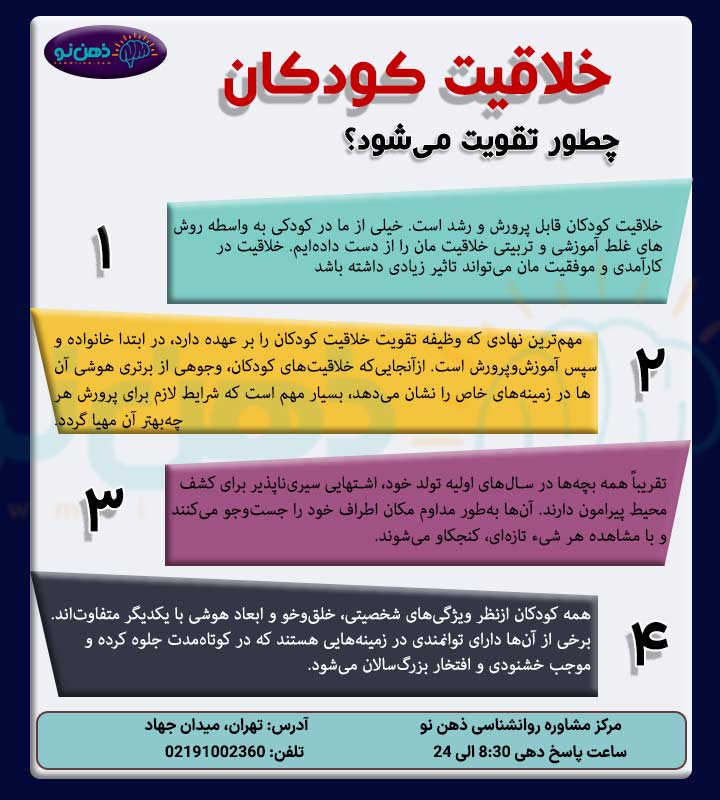 خلاقیت کودکان