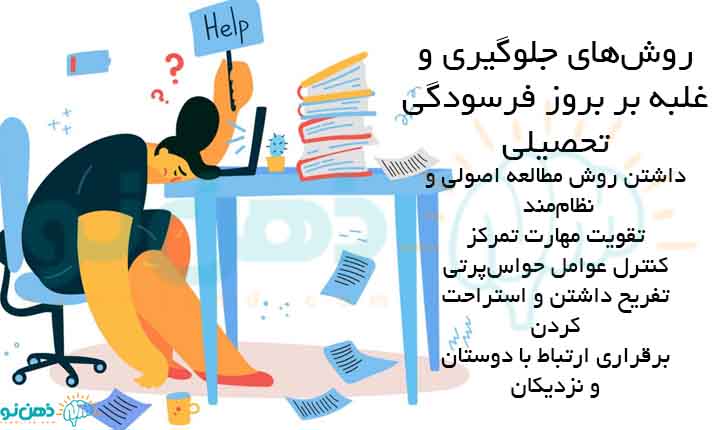 غلبه بر فرسودگی تحصیلی