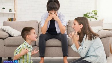 دعوای بین بچه ها