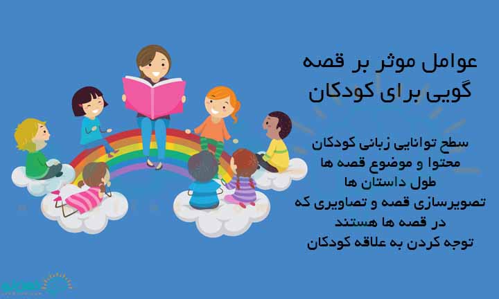 عوامل موثر بر قصه گویی برای کودکان