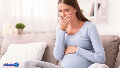 قطع شدن حالت تهوع در بارداری
