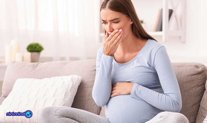 قطع شدن حالت تهوع در بارداری