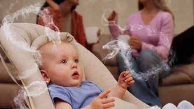 تاثیر دود سیگار بر نوزاد