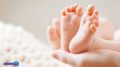 سرد بودن دست و پای نوزاد