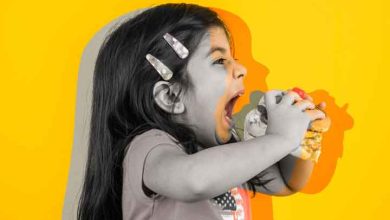 پرخوری کودکان