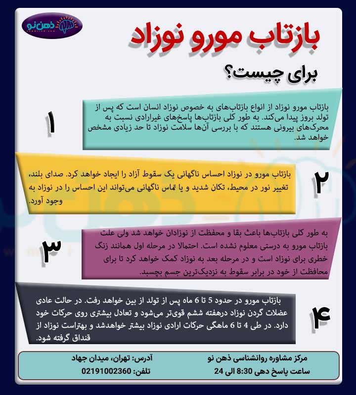 بازتاب مورو نوزاد