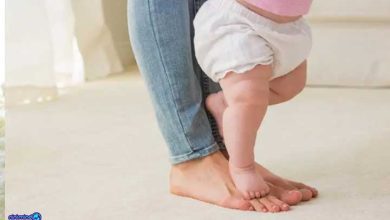 آموزش راه رفتن به کودک خردسال و نوپا