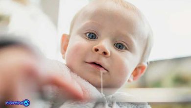 تف-کردن-کودک