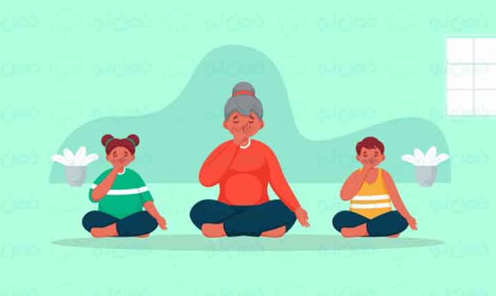 تمرین تنفس از بینی ، ذهن نو