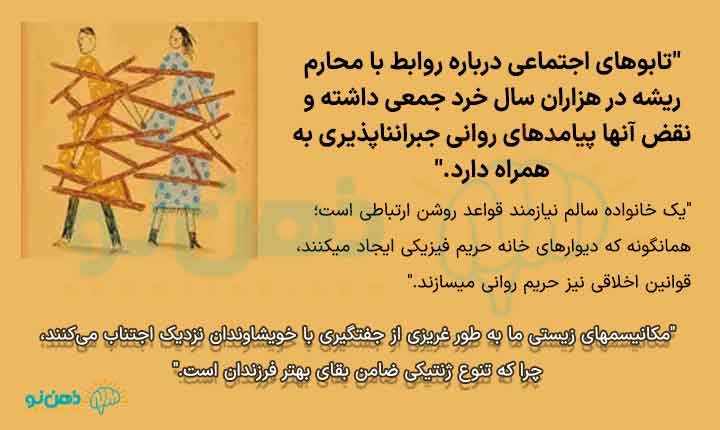 علت منع رابطه با محارم