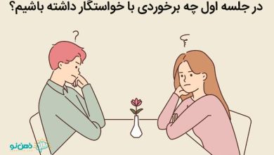 برخورد با خواستگار در جلسه اول