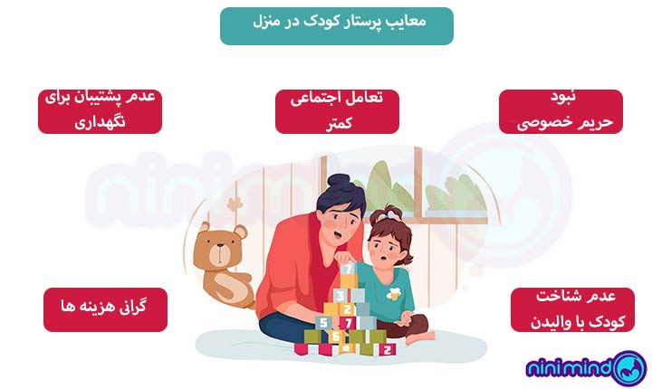 معایب پرستار کودک در منزل