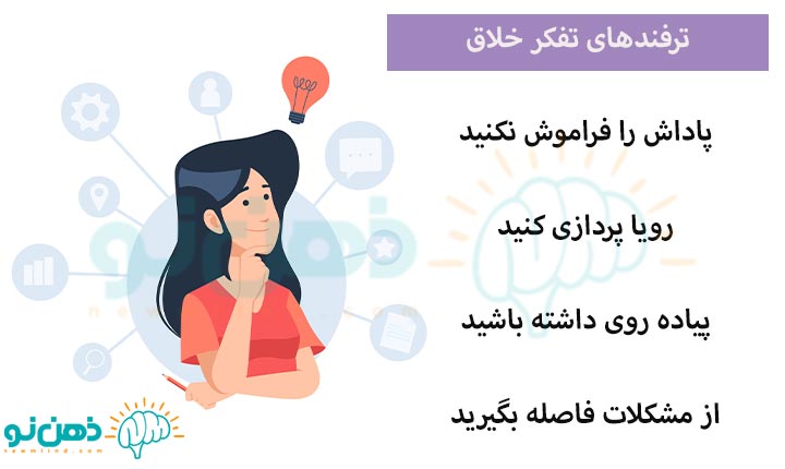 ترفندهای تفکر خلاق