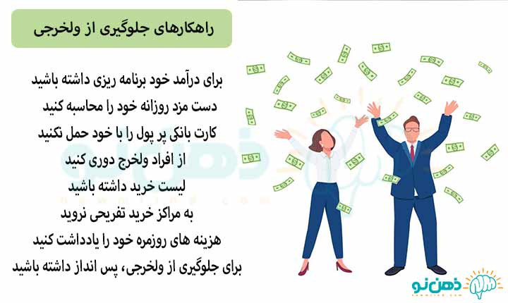 راهکارهای جلوگیری از ولخرجی