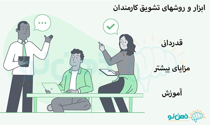 ابزار و روشهای تشویق کارمندان