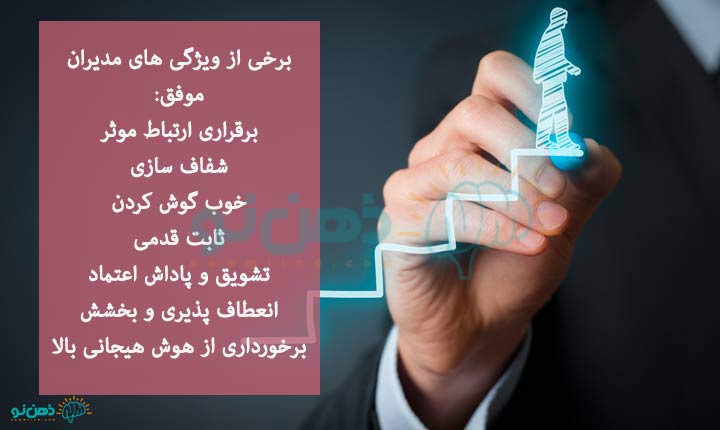 برخی از ویژگی های مدیران موفق