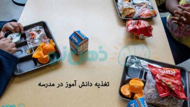 تغذیه-دانش-آموز-در-مدرسه