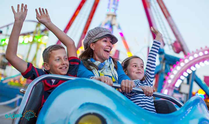 پارک بردن کودک