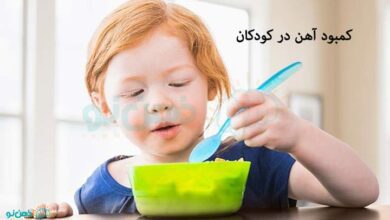 کمبود آهن در کودکان