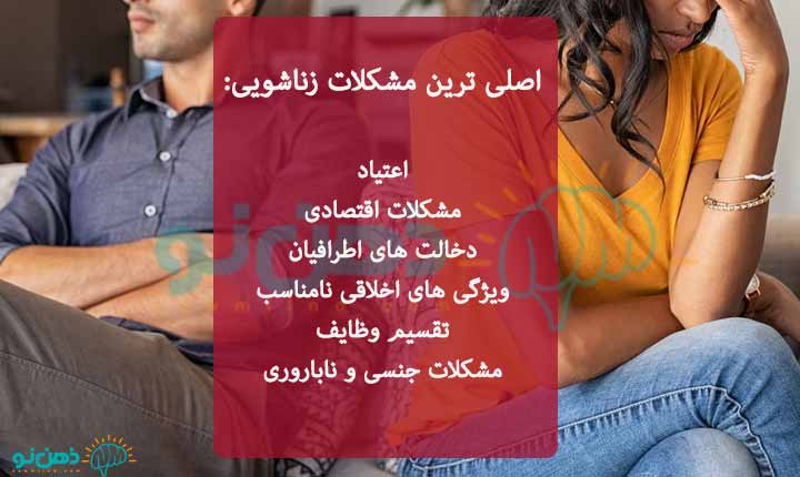 اصلی-ترین-مشکلات-زناشویی