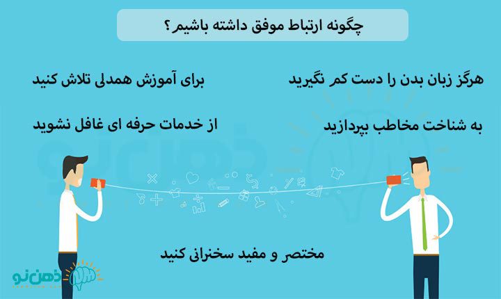 چگونه ارتباط موفق داشته باشیم؟
