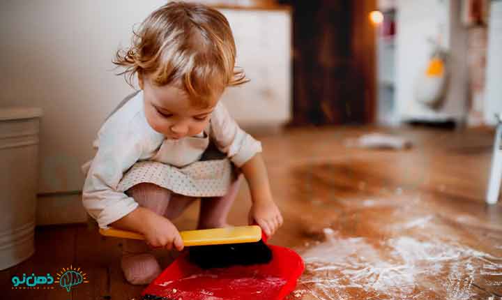 ریخت و پاش کودک چگونه است؟