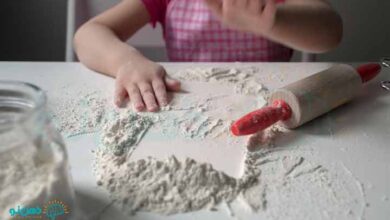 آرد بازی برای کودک