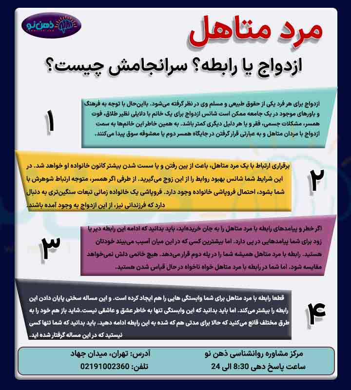 اینفوگرافی ازدواج و رابطه با مرد متاهل