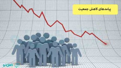 پیامدهای کاهش جمعیت