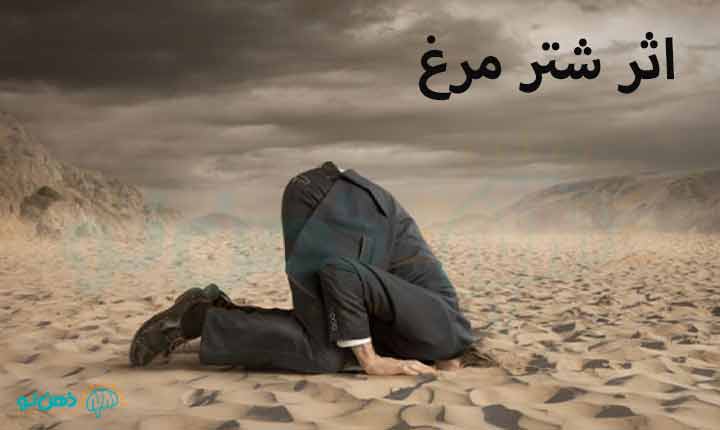 اثر شتر مرغ چیست؟