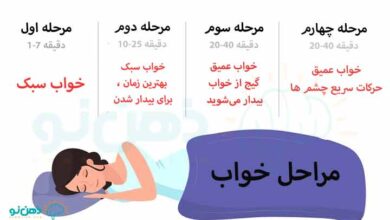 مراحل خواب