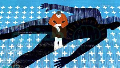 برخورد با داغدیده