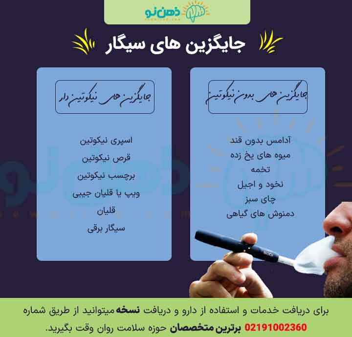 جایگزین های سیگار