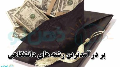 پردر آمدترین رشته های دانشگاهی