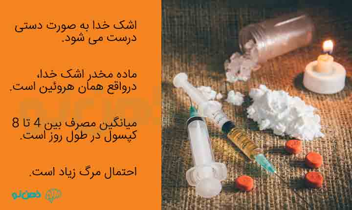 اشک خدا مخدر