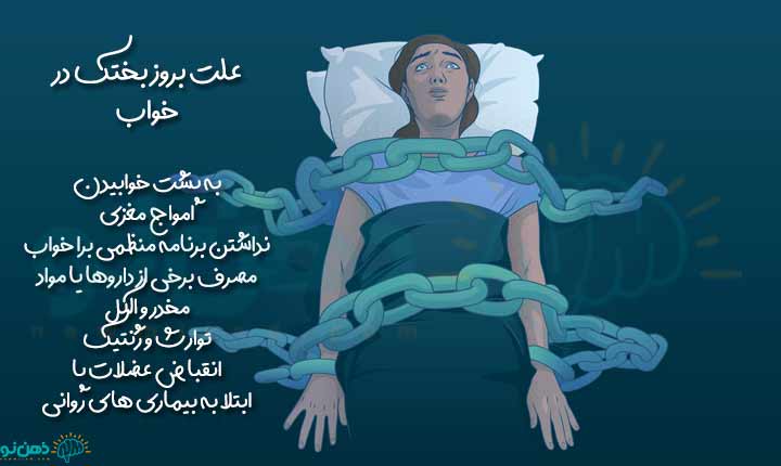 علت بروز بختک در خواب