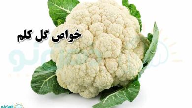 خواص گل کلم