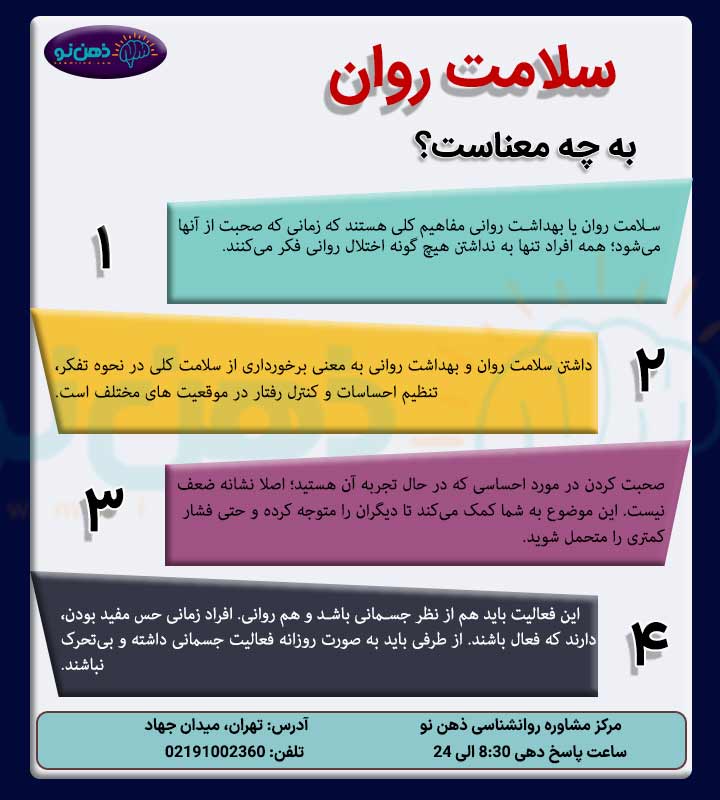 معنای سلامت روان