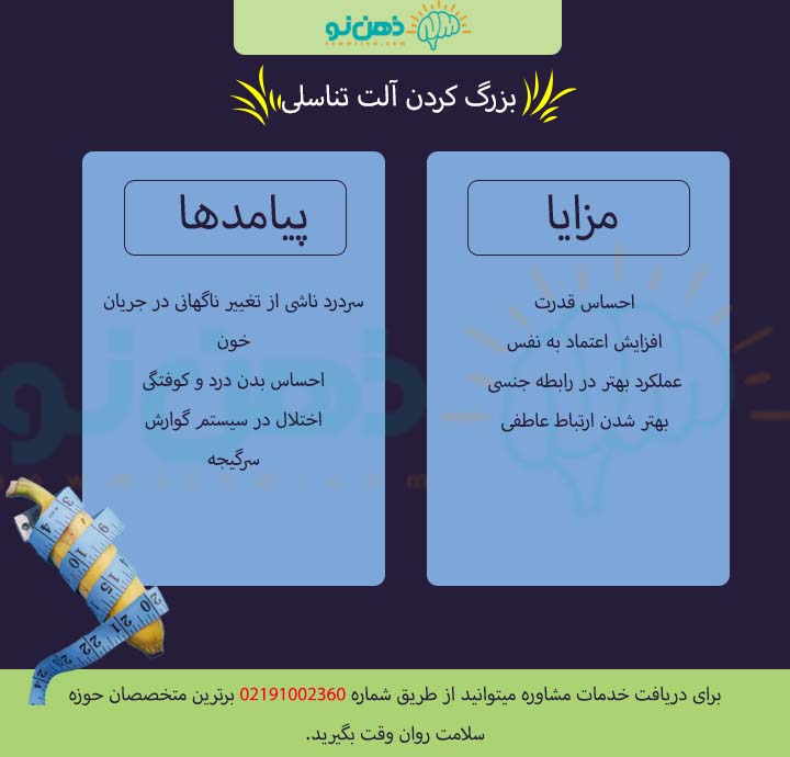 چگونگی بزرگ کردن آلت تناسلی